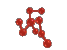 Red Spinning DNA Model